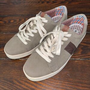 Ben Sherman Men's Casual Taupe Sneakers